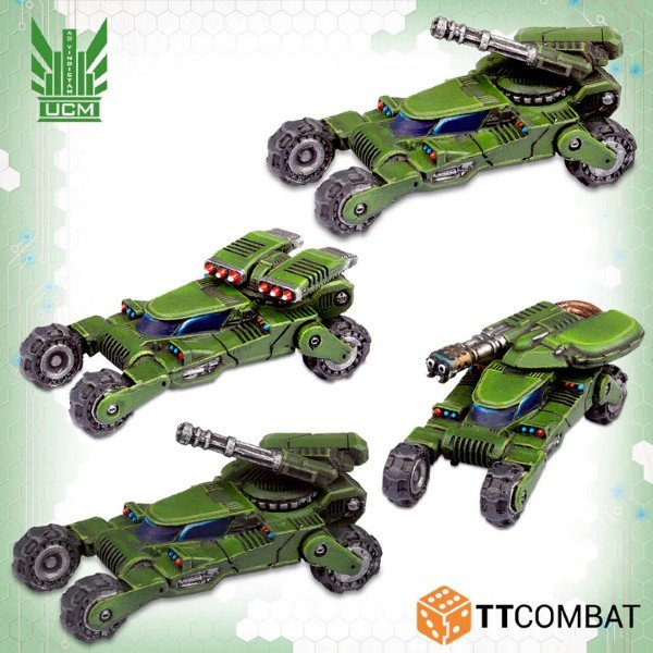 Dropzone Commander - Wolverine Scout Buggies