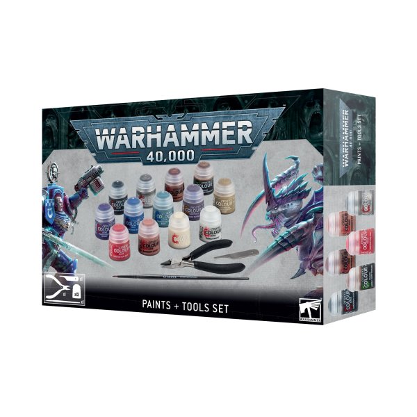 Warhammer 40.000 - Paints + Tools Set 2023