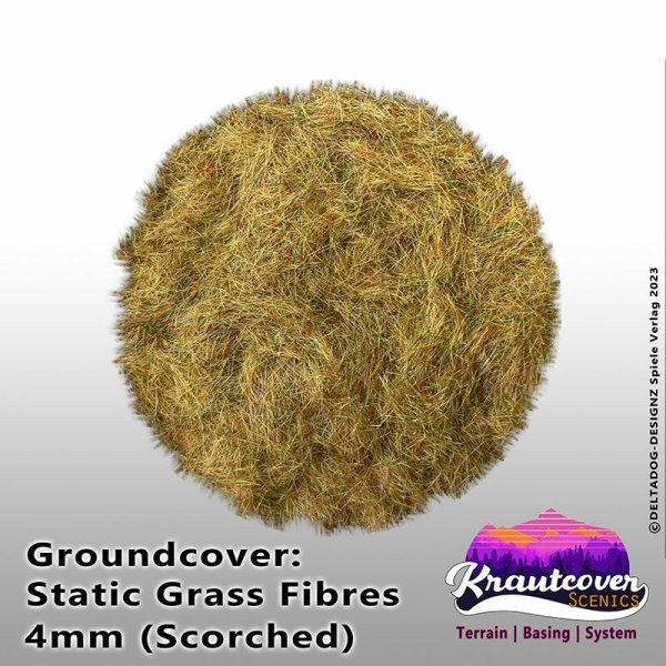 Static Grass Scorched 4mm (140 ml)