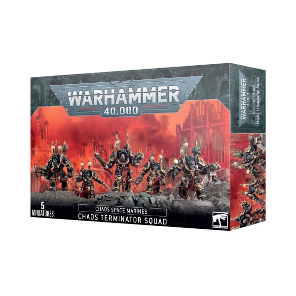 Chaos Space Marines - Chaos Terminator Squad