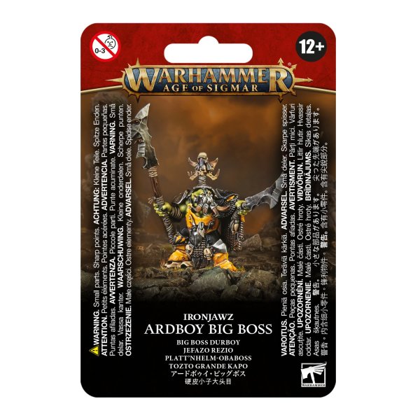 Orruk Warclans - Ardboy Big Boss