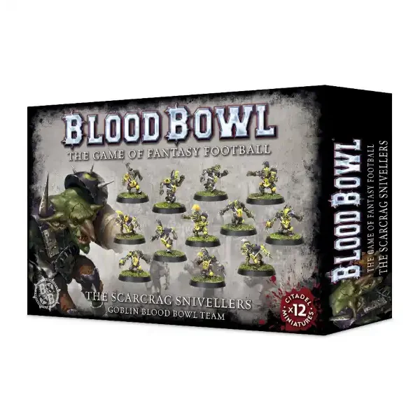 Blood Bowl - Goblin Team: Scarcrag Snivellers