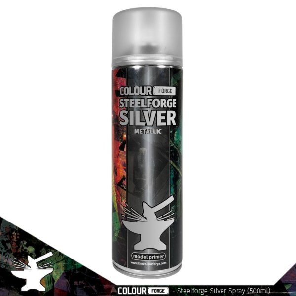 Colour Forge Spray - Steelforge Silver (500 ml)
