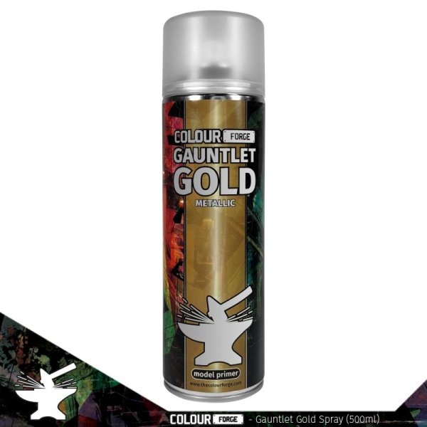 Colour Forge Spray - Gauntlet Gold (500 ml)