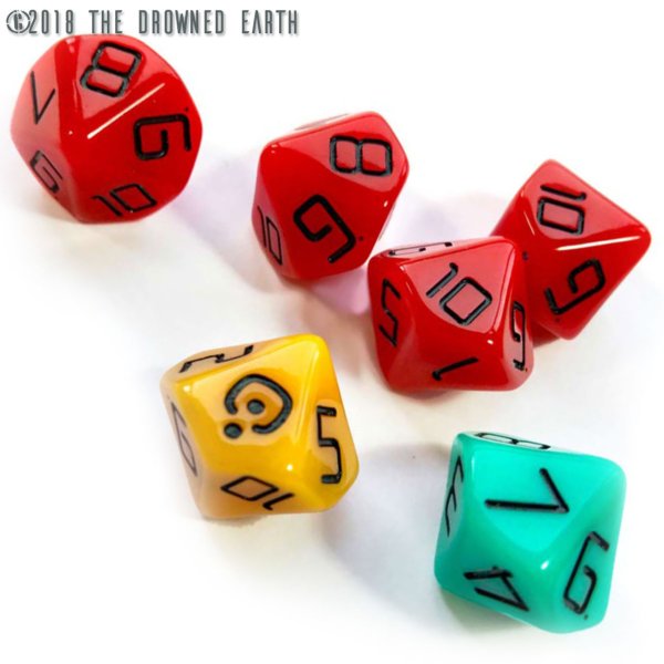 The Drowned Earth - Official TDE Dice