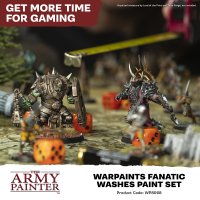 The Army Painter - Warpaints Fanatics Washes Paint Set (10 x 18 ml)