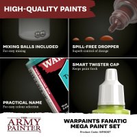 The Army Painter - Warpaints Fanatic Mega Paint Set (50 x 18 ml)