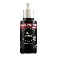 Warpaints Fanatic: Matt Black (18 ml)
