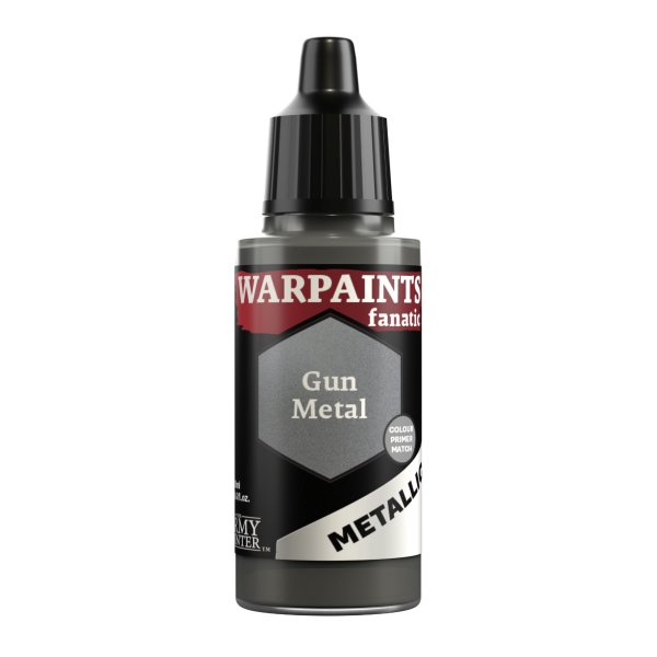 Warpaints Fanatic Metallic: Gun Metal (18 ml)