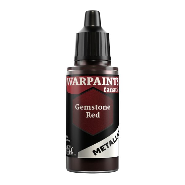 Warpaints Fanatic Metallic: Gemstone Red (18 ml)