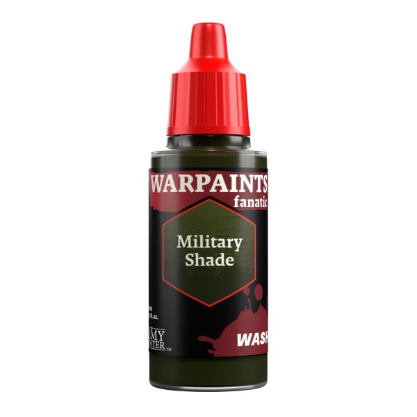 Warpaints Fanatic Wash: Military Shade (18 ml)