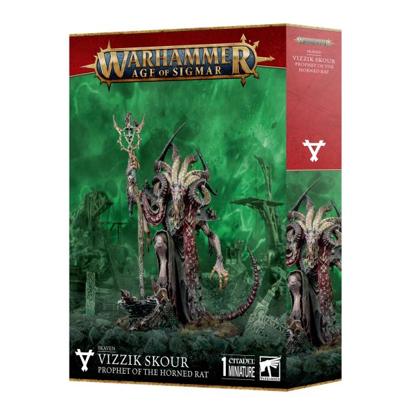 Skaven - Vizzik Skour, Prophet of the Horned Rat