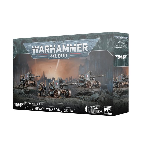 Astra Militarum - Krieg Heavy Weapons Squad