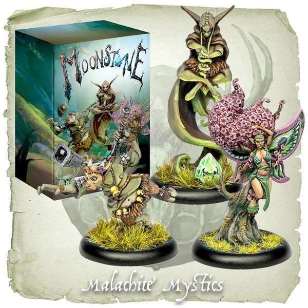 Moonstone - Malachite Mystics