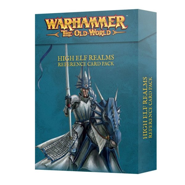 High Elf Realms - Reference Card Pack (Englisch)