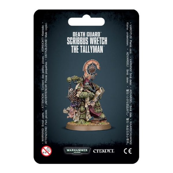 Death Guard - Scribbus Wretch, the Tallyman