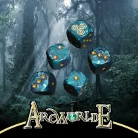 ArcWorlde - Wild Elven Faction Dice