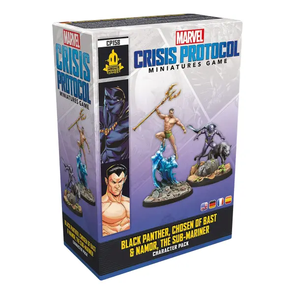 Marvel: Crisis Protocol – Black Panther, Chosen of Bast & Namor, the Sub-Mariner