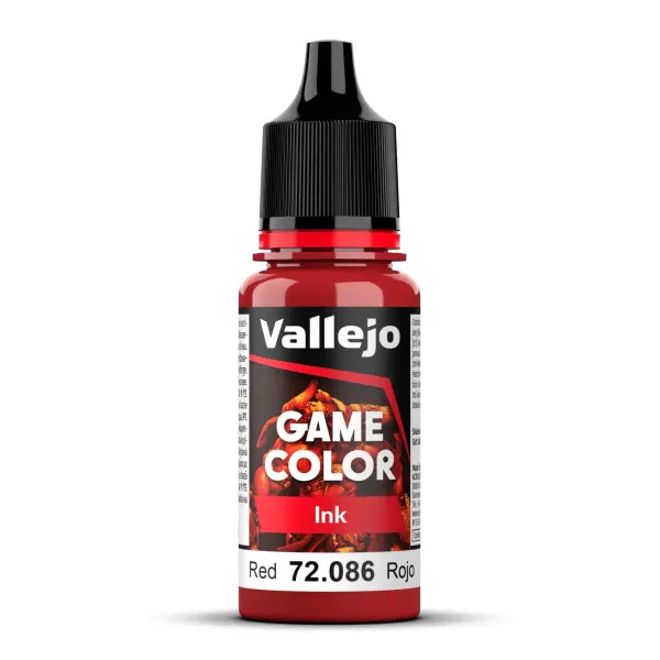 Game Color Ink - Red 72.086 (18 ml)