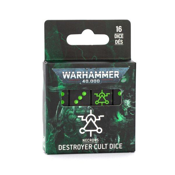 Necrons - Destroyer Cult Dice