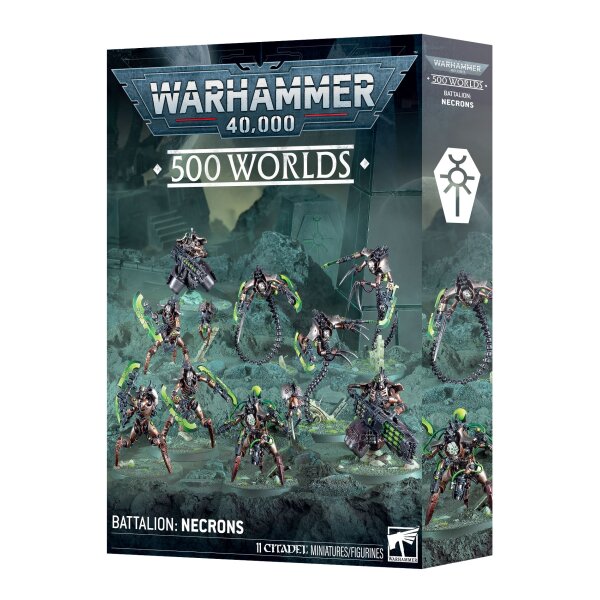 Necrons - 500 Worlds Battalion