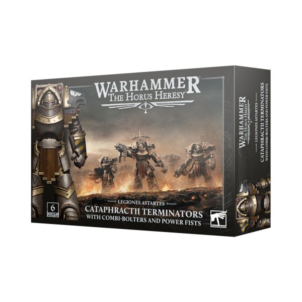 Horus Heresy - Cataphractii Terminators with Combi-Bolters and Power Fists