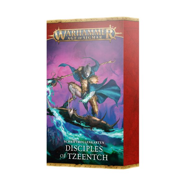 Disciples of Tzeentch - Warscroll Cards (Deutsch)