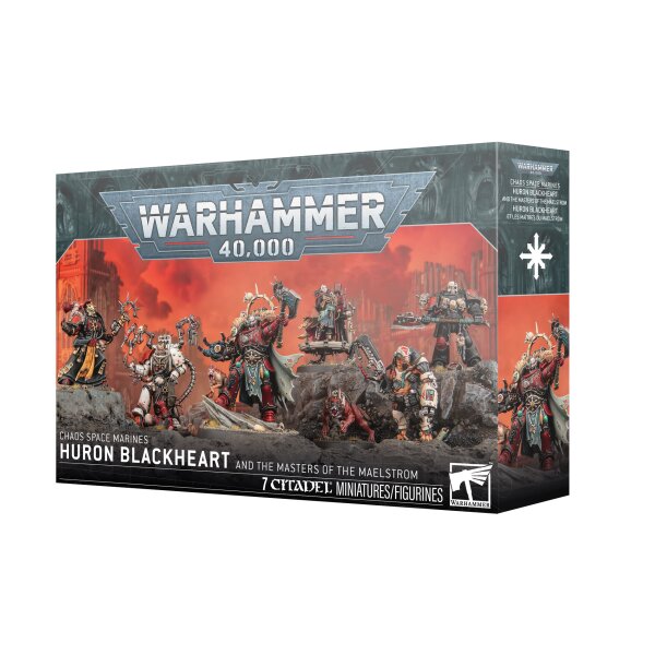 Chaos Space Marines - Huron Blackheart and the Masters of the Maelstrom