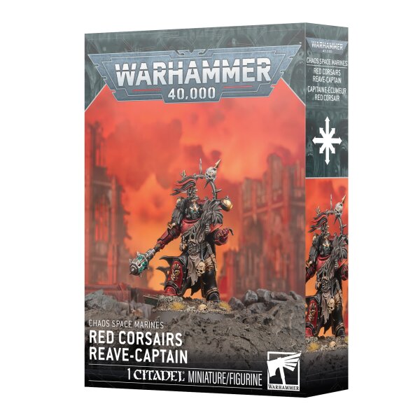 Chaos Space Marines - Red Corsairs Reave-Captain