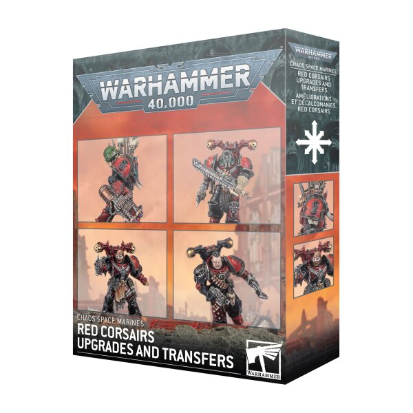 Chaos Space Marines - Red Corsairs Upgrades and Transfers