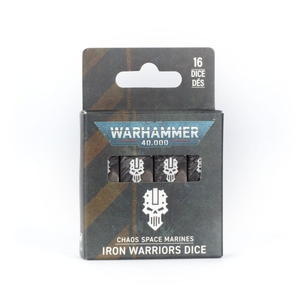 Chaos Space Marines - Iron Warriors Dice Set