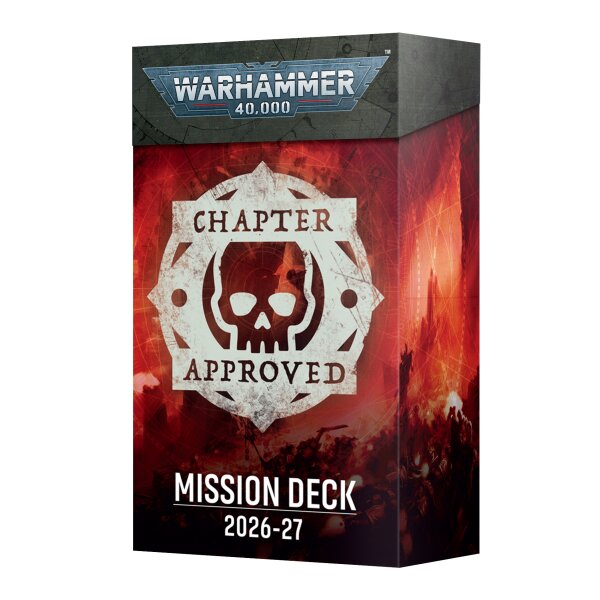 Warhammer 40.000 - Chapter Approved Mission Deck 11. Edition (Deutsch)
