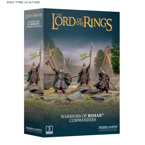 Middle-Earth - Warriors of Rohan Commanders