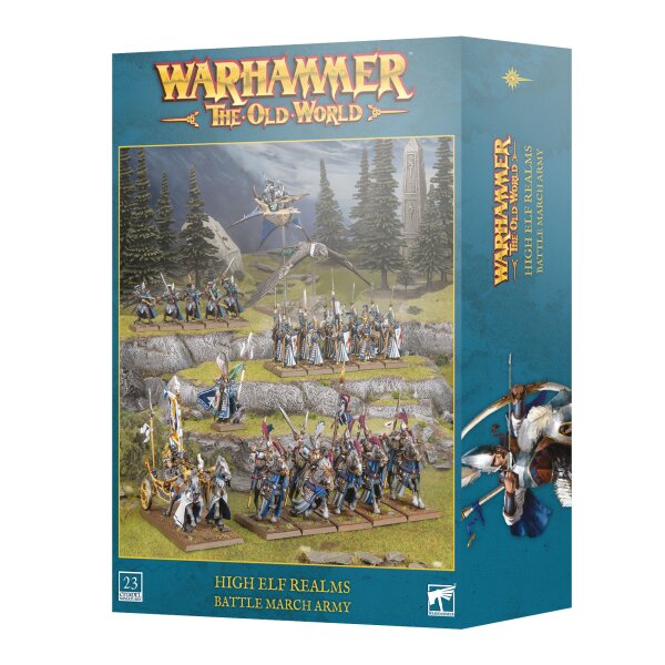 High Elf Realms - Battle March Army