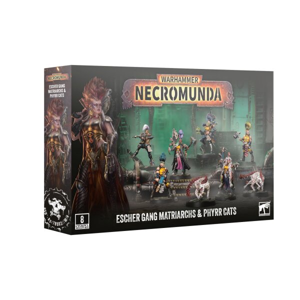 Necromunda - Escher Gang Matriarchs & Phyrr Cats