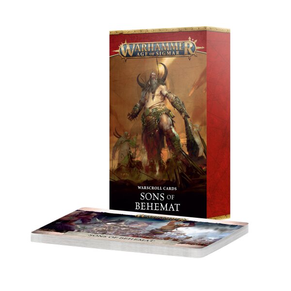 Sons of Behemat - Warscroll Cards (Englisch)