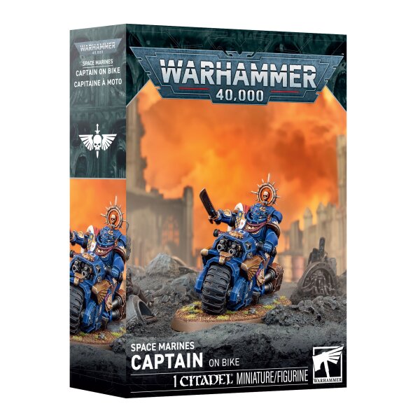 Space Marines - Captain on Bike