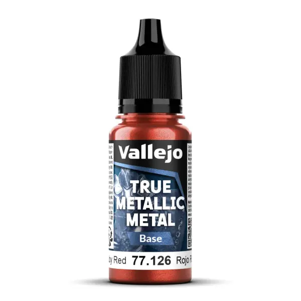 Ruby Red 18 ml - True Metallic Metal Base