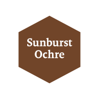 Sunburst Ochre - John Blanche Acrylic