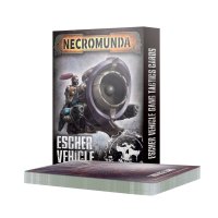 Necromunda - Escher Vehicle Gang Tactics Cards (englisch)