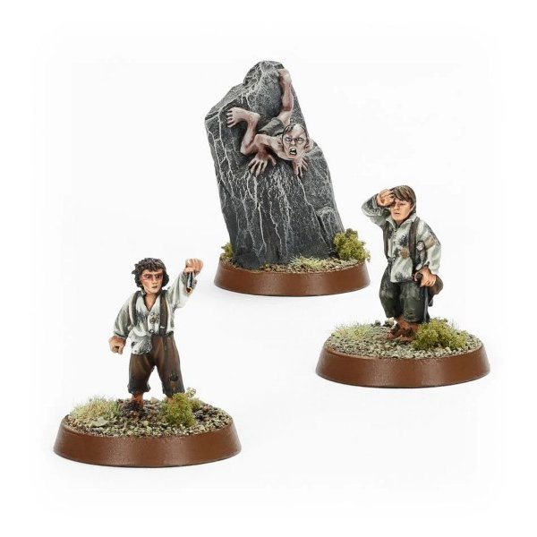 Middle-Earth - Frodo Beutlin, Samweis Gamdschie & Gollum